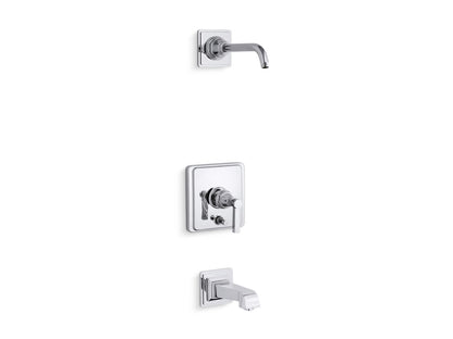 Pinstripe Pure Rite-Temp - Bath and Shower Trim - 6-7/8"