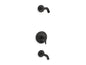 Purist Rite-Temp - Bath and Shower Trim Set - 3/8" L