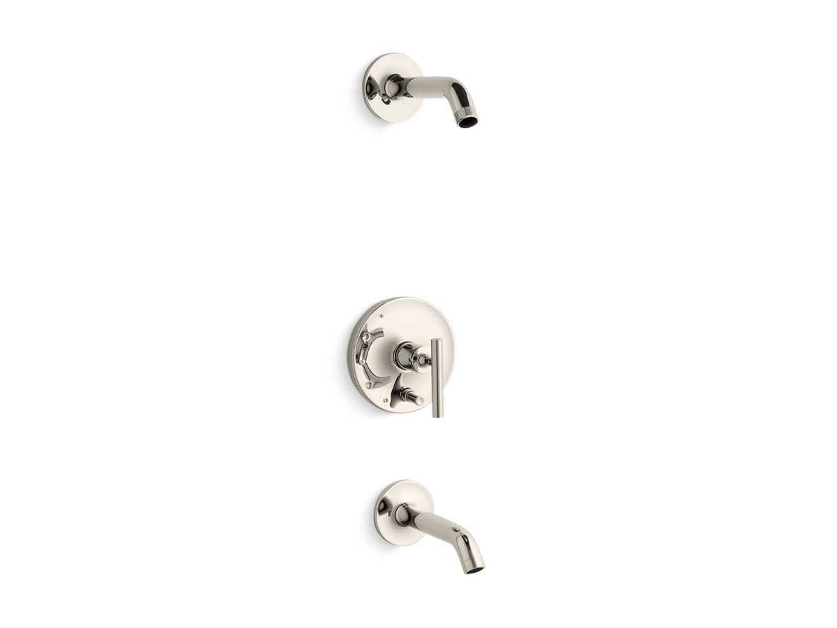 Purist Rite-Temp - Bath and Shower Trim Set - 3/8" L