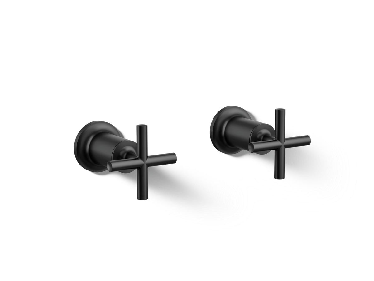 Purist - Bath Valve Trim with (2) Cross - Bath or Deck Mount