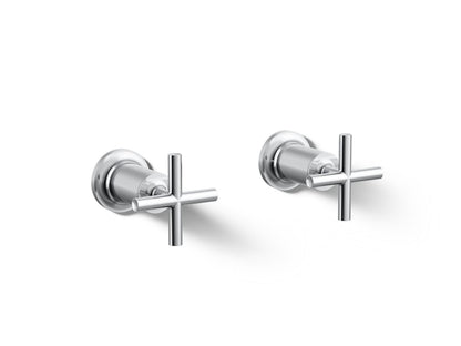 Purist - Bath Valve Trim with (2) Cross - Bath or Deck Mount