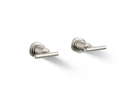 Purist - Bath Valve Trim with (2) Lever - Bath or Deck Mount