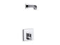 Loure Rite-Temp - Shower Trim Set - Wall Mount