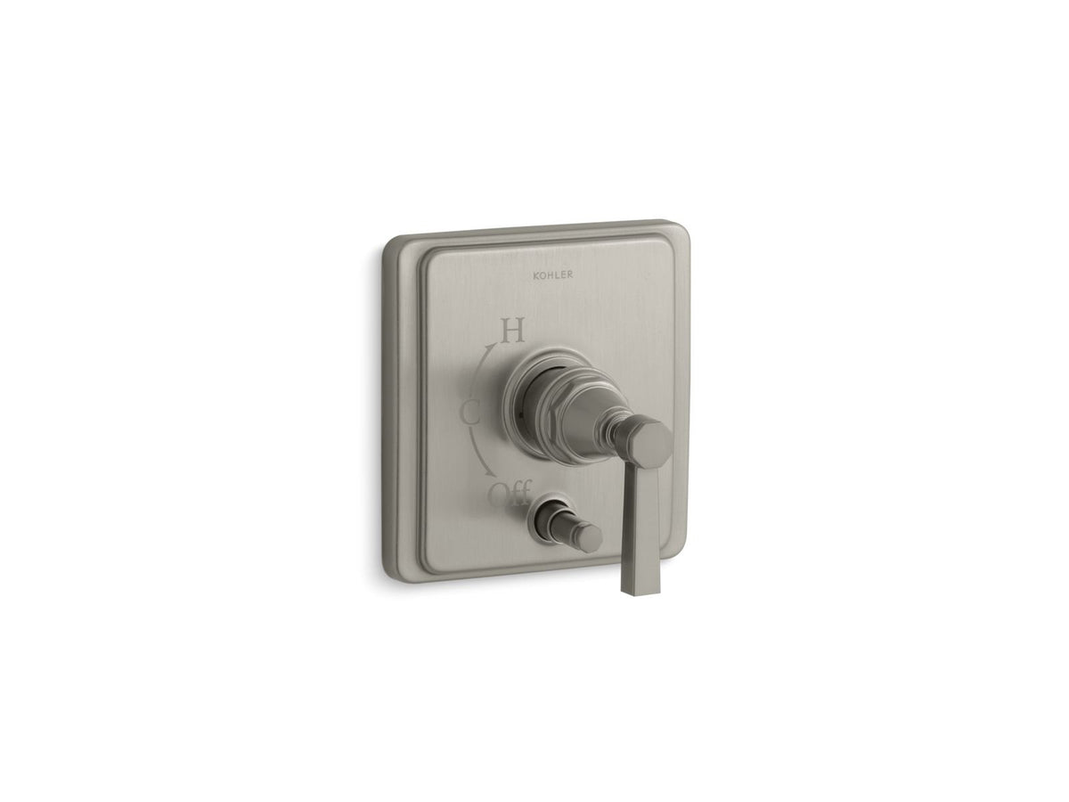 Valve Trim, Pinstripe Rite-Temp, Vibrant Brushed Bronze