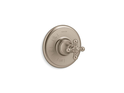 Valve Trim, Vibrant Polished Nickel, Metal, Wall