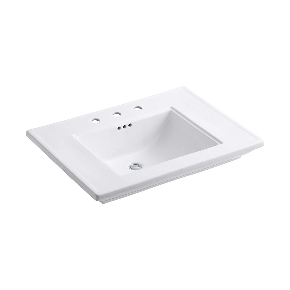 MEMOIRS 8" PEDESTAL TOP 30" WH