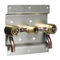 TWO HANDLE LAV WALL MNT ROUG