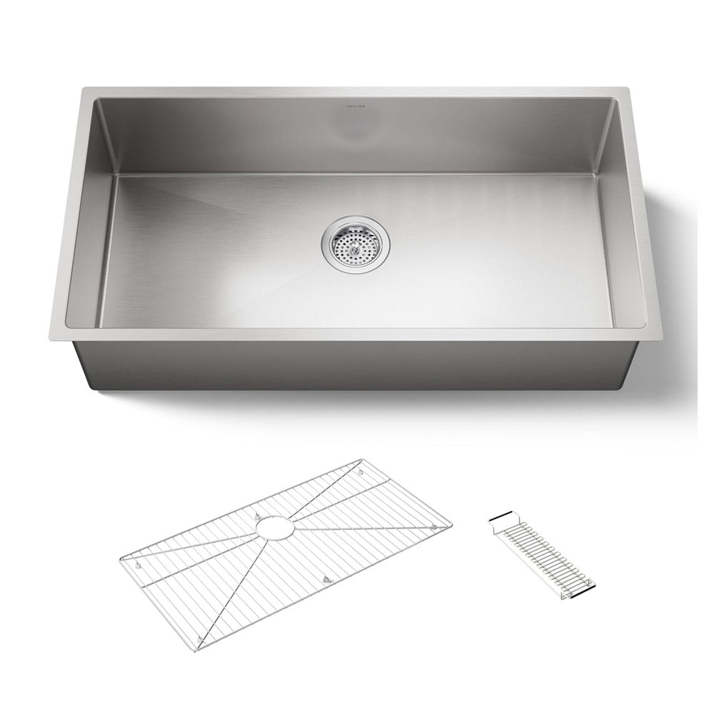Strive® 35" Undermount Single-Bowl Kitchen Sink