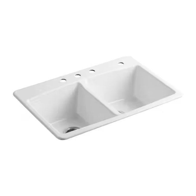 Brookfield™ 33" Top-Mount Double-Bowl Kitchen Sink