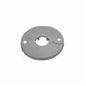 Keeney Sure Grip™ 102-3/4 Spring-Loaded Hinged Floor and Ceiling Plate, Stainless Steel, Polished Chrome