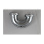 Keeney 10299SNBN Low Inlet Sink Trap J-Bend, 1-1/2 in Nominal, 17 ga, Brass, Polished Chrome