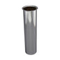 Keeney 111PC Flanged Consumer Grade Sink Tailpiece, 1-1/2 in ID x 6 in L, 22 ga Brass, Polished Chrome, Import