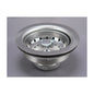 Keeney 1431SSBX Fixed Post Work Horse Basket Kitchen Sink Strainer, Stainless Steel, Import