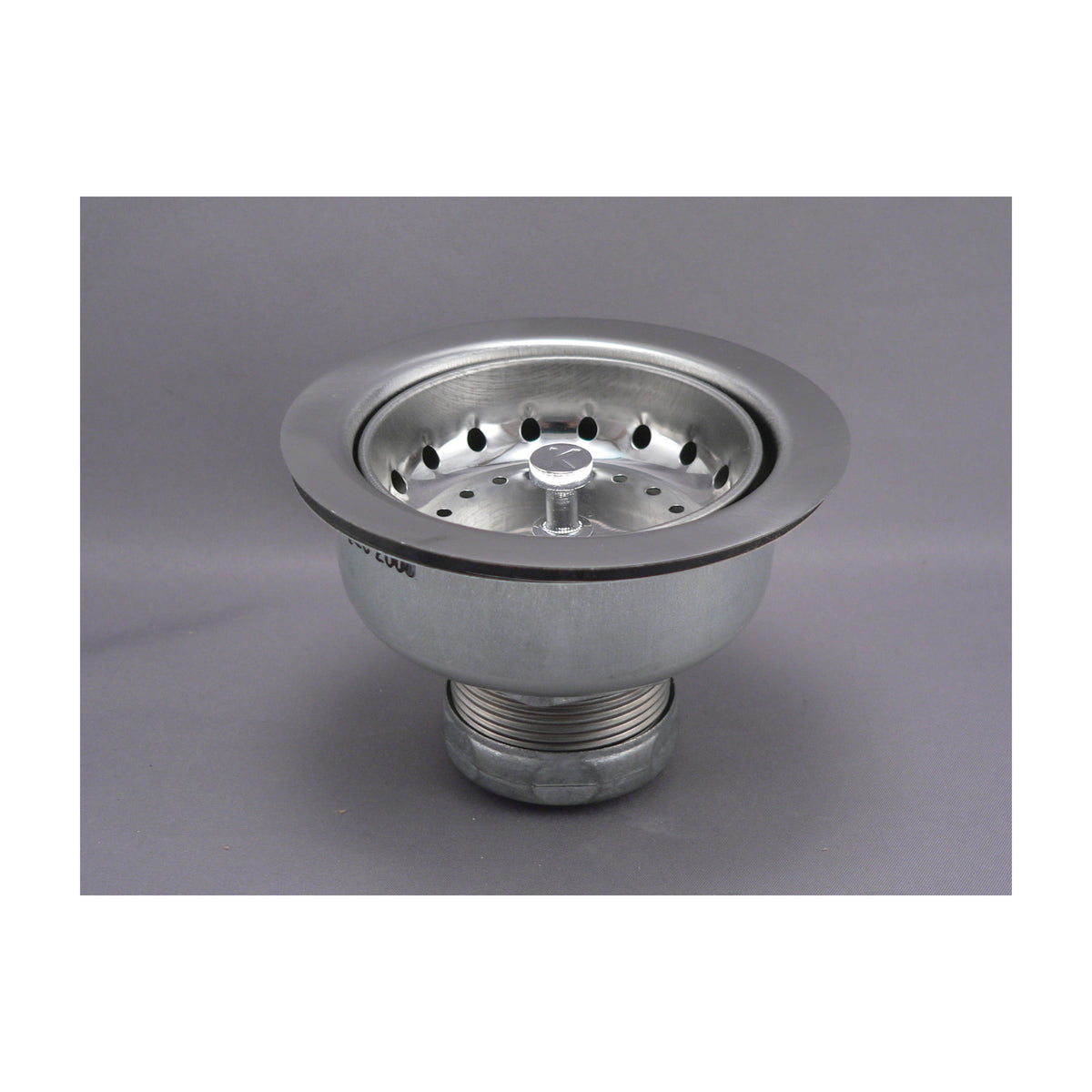 Kitchen Sink Strainer with Locking Shell - Stainless Steel
