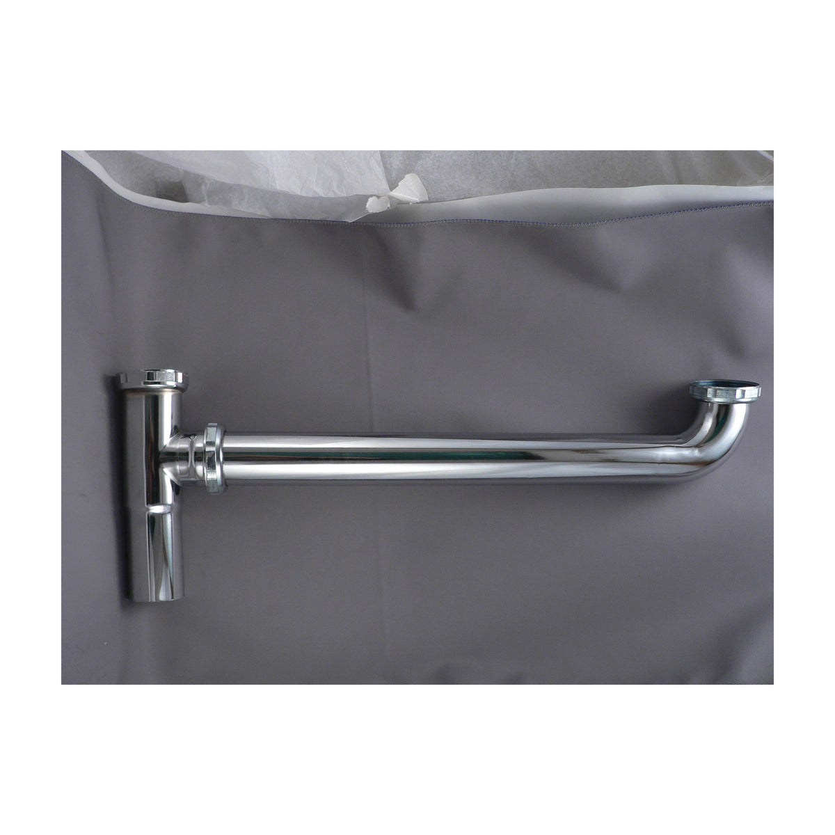 Keeney 1815ASN End Outlet Continuous Waste, 1-1/2 in Nominal, 20 ga, Brass, Polished Chrome, Import