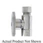 1/2" High Quality 1/4 Turn Straight Valve - Solid Brass