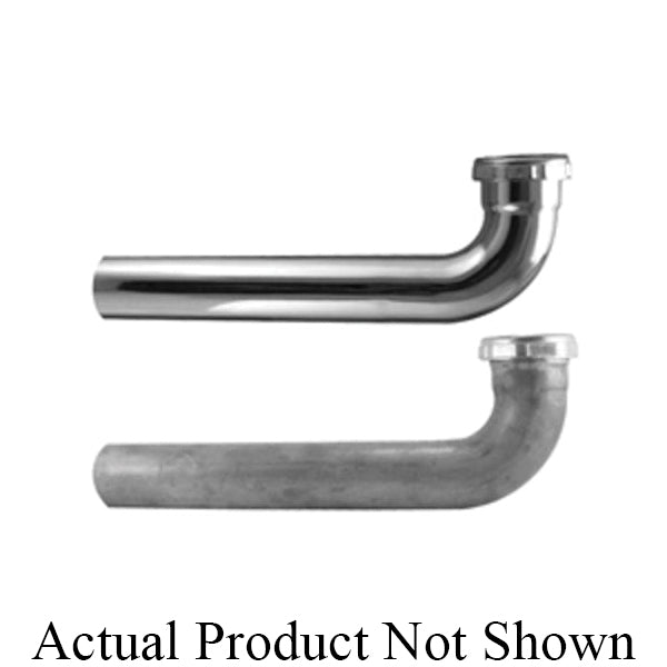 PlumbPak® 2524SN Waste Arm, 1-1/2 in Nominal, 22 ga, Brass, Polished Chrome