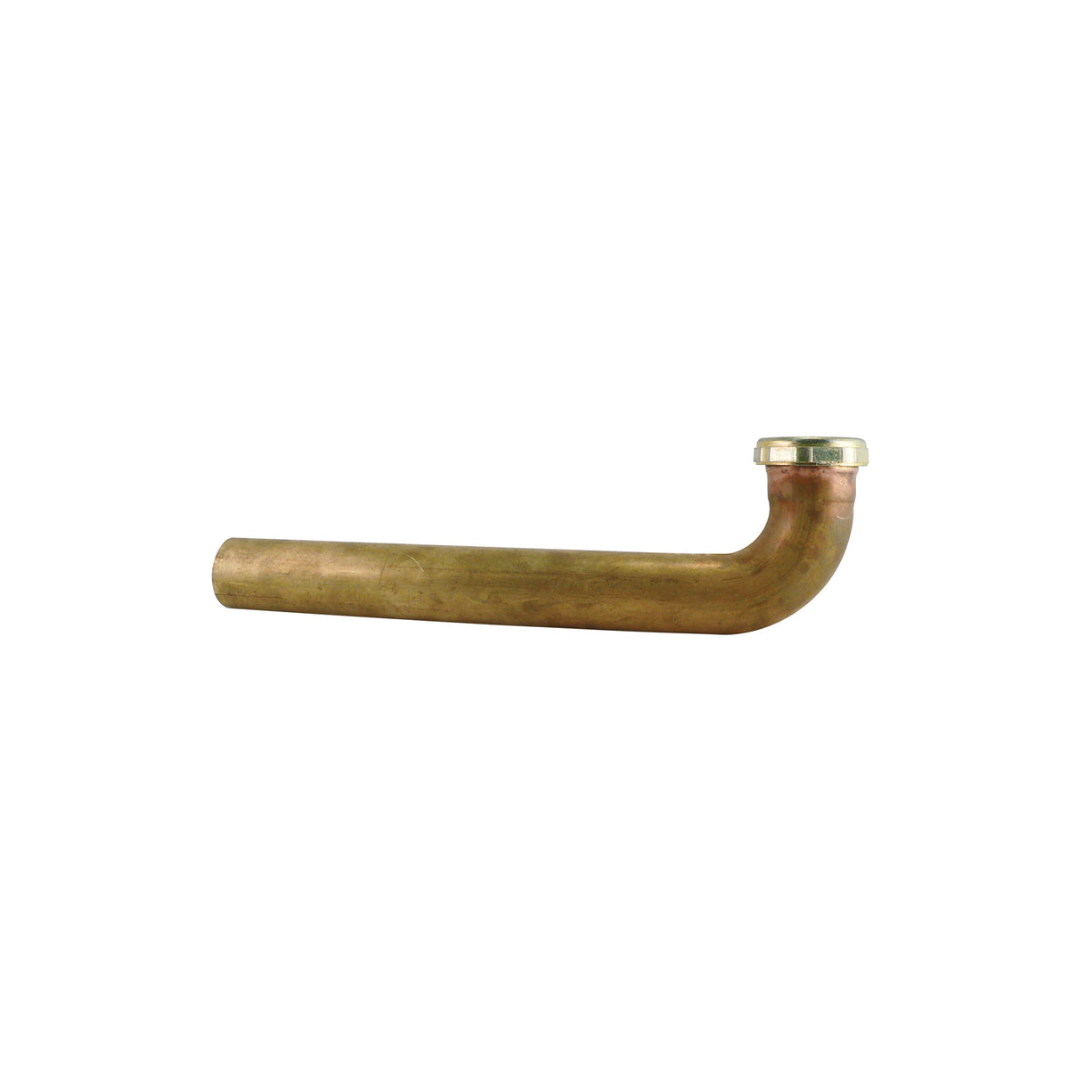 Keeney 2519RB Waste Arm, 1-1/2 in Nominal, 22 ga, Rough Brass, Import