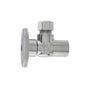 1/2 x 3/8" 1/4 Turn Heavy Duty Angle Supply - Stop Valve