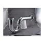 Keeney 319XCPBN Adjustable P-Trap, 1-1/4 in Inlet x 1-1/2 in Outlet, Brass, Slip Joint Connection, Import