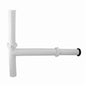 1-1/2" Disposer Drain Kit with Baffle Tee - White
