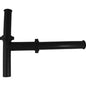 Keeney 338B Telescopic End Outlet Disposer Drain Kit With Baffle Tee, 1-1/2 in Nominal, Polypropylene, Black