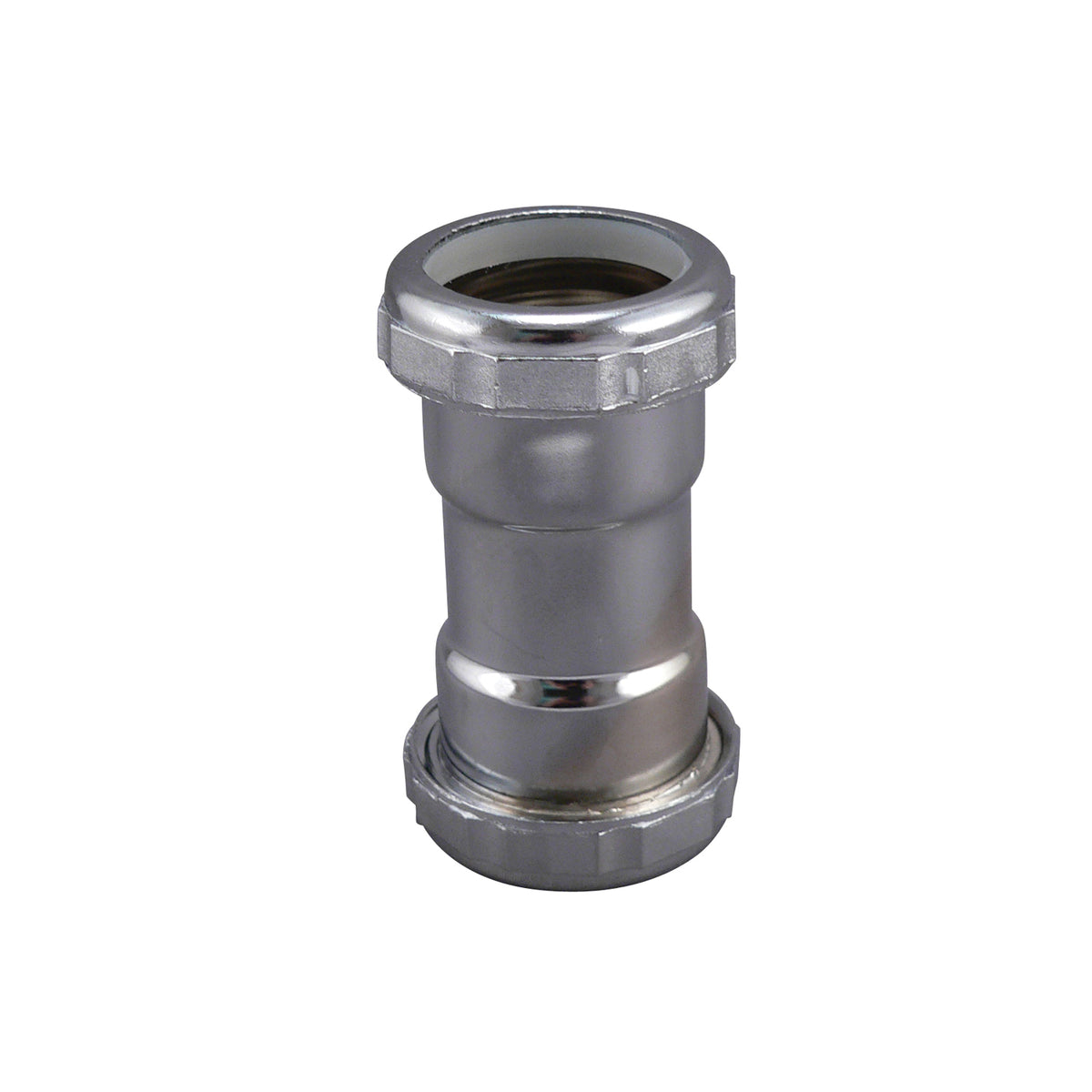 1-1/4" Straight Repair Coupling - Brass