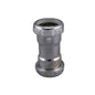 1-1/4" Straight Repair Coupling - Brass