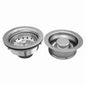 Keeney K5475DSBN Basket Strainer, Brass, Brushed Nickel, Import