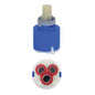 Kissler 46-2298 Single Lever Cartridge, For Use With Gerber® Faucet, 35 mm OD Dia x 2-1/8 in H