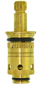 Kissler 711-0875H Compression Righthand Hot Stem Unit, 2-3/8 in L, For Use With Bradley Faucets, 12 Point, B-31 Broach Style