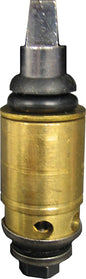 Kissler AB711-0900H Compression Lefthand Hot Lavatory/Kitchen Stem Unit, 2-3/16 in L, For Use With Chicago Faucets, B-25 Broach Style