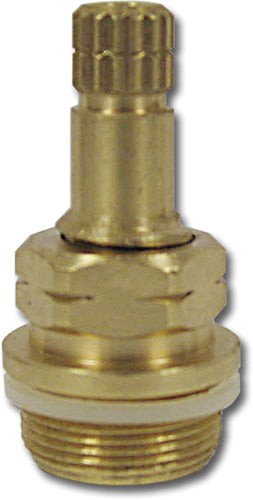 Kissler 711-5510H Compression Righthand Hot Stem Unit, 1-7/8 in L, For Use With Sterling Faucets, 16 Point, B-16 Broach Style, 24 TPI