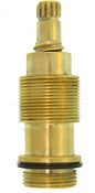 Kissler 711-6045 Mobile Home Compression Righthand Stem Unit Only, 3 in L, For Use With Price Pfister Faucets, 12 Point, B-6 Broach Style