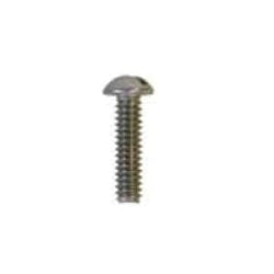 Kissler 72-0212 Handle Screw, #10-24 Screw, 1/2 in OAL, Brass, For Use With American Standard/Elkay/Kohler®/Price Pfister™/Speakman®/Sterling®, Round Head