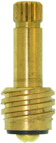 Kissler 722-6111C Compression Lefthand Cold Shower Stem Unit, 1-5/8 in L, For Use With American Standard Faucets, 16 Point, B-12 Broach Style