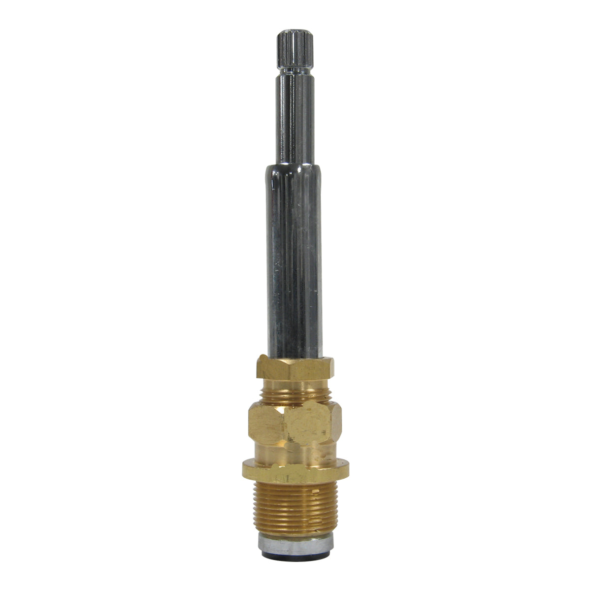 Kissler 723-1823 Compression Righthand Shower Stem Unit Only, 5-1/16 in L, For Use With Central Brass Faucets, 16 Point, B-12 Broach Style