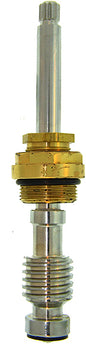 Kissler 723-9921 Compression Diverter Righthand Shower Stem Unit Only, 5-1/2 in L, For Use With Crane-Repcal Faucets, 12 Point, B-31 Broach Style