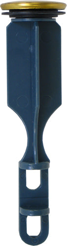 Kissler 758-1135PB Lavatory Stopper, 1-3/8 in Dia Nominal, 5-1/8 in OAL, Plastic, Black