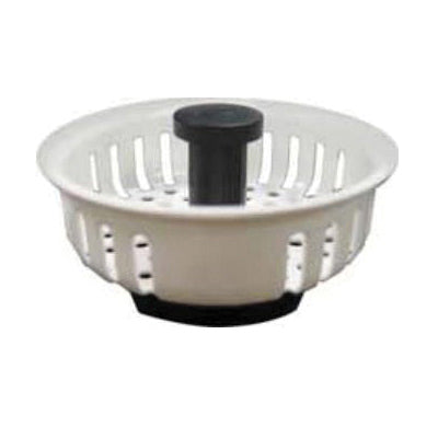 Kissler 759-1995 Kitchen Strainer Basket, Plastic, White