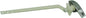Kissler 760-9404 CP Handle, 8-3/4 in Arm, Plastic Arm