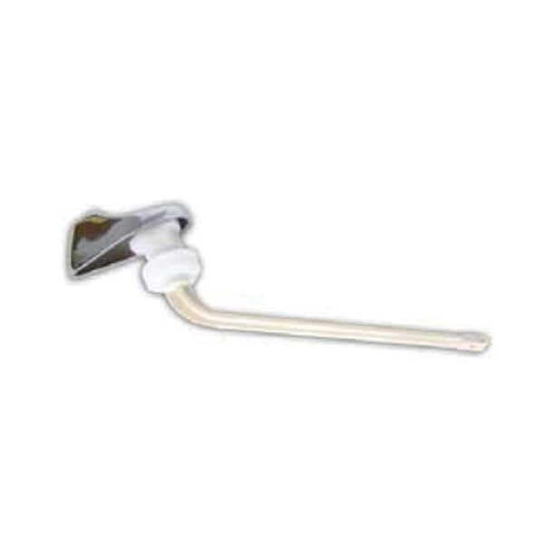 Kissler 760-7191 28 deg Tank Lever With Plastic Arm, 6 in L Arm, Polished Chrome