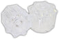Kissler 795-0142 Pair of Handle, 1 x 1-3/4 in, For Use With Gerber Faucets, 16 Point, B-18 Broach Style, Acrylic