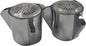 Kissler 799-0245 Pair of Handle, 1-1/4 x 1-5/8 in, For Use With Sayco Faucets, 16 Point, B-18 Broach Style, Chrome Plated