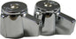 Kissler 799-0280 Pair of Handle, 1-1/4 x 1-1/4 in, For Use With Sterling Faucets, 16 Point, B-10 Broach Style, Chrome Plated