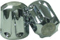 Kissler 799-1151 Pair of Handle, 1-3/16 x 2-1/2 in, For Use With Gerber Faucets, 16 Point, B-18 Long Broach Style, Chrome Plated