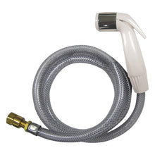 Rinse-Quick Spray Head and Hose - Brass White Head
