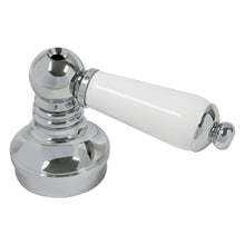 Kissler 97-9045 Single Lever Handle, 2-15/16 x 2-5/16 in, For Use With Universal Fit, Porcelain