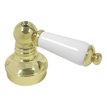 Kissler 97-9046 Single Lever Handle, 2-15/16 x 2-5/16 in, For Use With Universal Fit, Porcelain