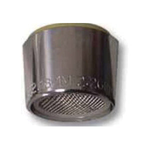 Kissler AB83-6015 Aerator, For Use With Universal Fit Sink, Tub and Drain Faucet, 55/64-27 Thread, Female Thread, 2.2 gpm Flow Rate